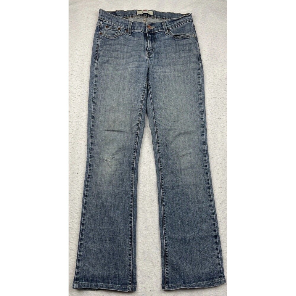 Levis 529 Women’s Size 8 Curvy Boot Medium Wash Mid Rise Stretch Denim Jeans